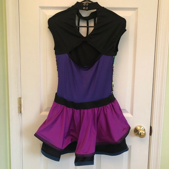 Colorful sequin dance or Halloween costume - Picture 2 of 3